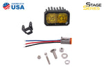 Load image into Gallery viewer, Diode Dynamics Stage Series 2 In LED Pod Pro - Yellow Spot Standard ABL Each