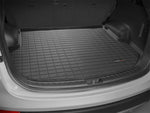 Load image into Gallery viewer, WeatherTech 13+ Hyundai Santa Fe Cargo Liners - Black