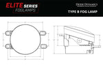 Load image into Gallery viewer, Diode Dynamics Elite Series Type B Fog Lamps - Yellow (Pair)