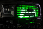Load image into Gallery viewer, Diode Dynamics RGBW Grille Strip Kit 2pc Multicolor