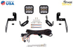 Load image into Gallery viewer, Diode Dynamics 07-18 Jeep JK Wrangler SS5 Bumper LED Pod Light Kit - Sport Yellow Driving