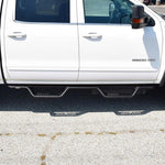 Load image into Gallery viewer, Westin 04-13 Chevrolet Silverado Outlaw Drop Nerf Step Bar - Textured Black