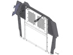Load image into Gallery viewer, Havis Front Partition Filler Panel Kit  for 2008-2025 Chevrolet G-Series With Sliding Doors
