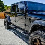 Load image into Gallery viewer, Westin 2020 Jeep Gladiator PRO TRAXX 5 WTW Oval Nerf Step Bars - Black
