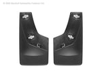 Load image into Gallery viewer, WeatherTech 07-13 Chevrolet Silverado No Drill Mudflaps - Black
