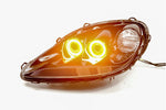 Load image into Gallery viewer, Diode Dynamics Halo Lights LED 70mm - Red Four