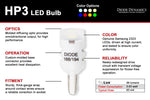 Load image into Gallery viewer, Diode Dynamics 194 LED Bulb HP3 LED Warm - White Short (Single)
