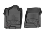 Load image into Gallery viewer, WeatherTech 2014+ Chevrolet Silverado 1500 Vinyl Front FloorLiner - Black (Double/Crew Cab)