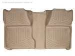 Load image into Gallery viewer, WeatherTech 07-13 Chevrolet Silverado Crew Cab Rear FloorLiner - Tan