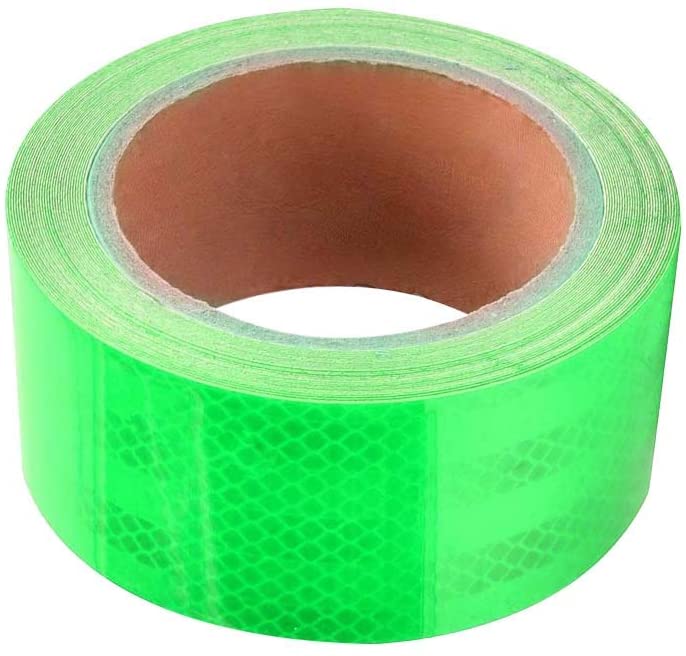 Abrams, 2" in x 30' ft, Diamond Pattern Trailer Truck Conspicuity DOT Class 2 Reflective Safety Tape