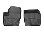 Load image into Gallery viewer, WeatherTech 2019+ Chevrolet Silverado 1500 Crew Cab  Front Floorliner HP - Black