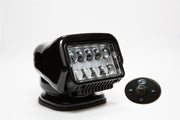 GOLIGHT LED SPOT PERMANENT HARD WIRED DASH MOUNT REMOTE-20' HARNESS BLACK