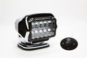 GOLIGHT LED SPOT PERMANENT HARD WIRED DASH MOUNT REMOTE-20' HARNESS CHROME