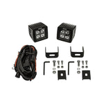 Load image into Gallery viewer, Westin HyperQ LED Auxiliary Lights 3in x 3in cube 20w Flood - Black