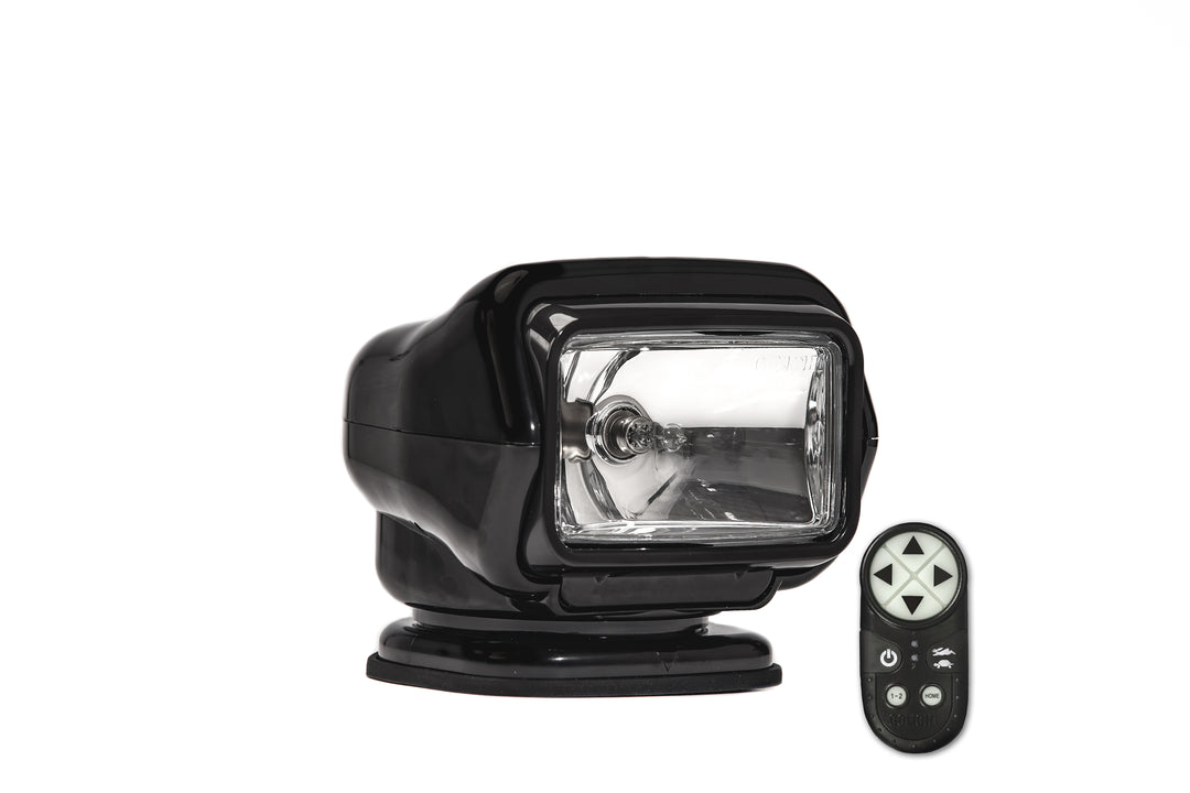 GOLIGHT HALOGEN PERMANENT WIRELESS HANDHELD REMOTE BLACK