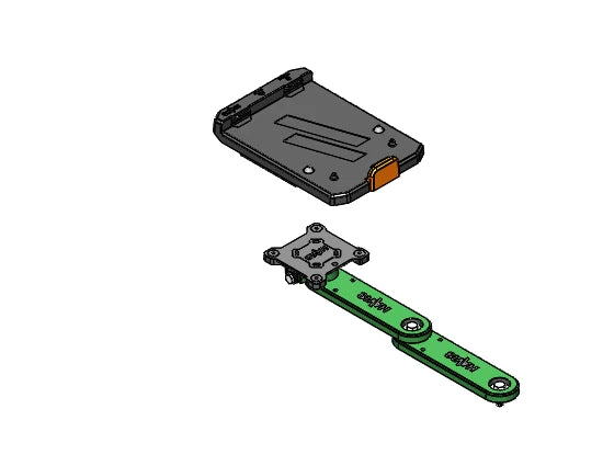 Havis Package - Swivel Arm & Keyboard Mounts  With 6" Base, 6" Extension