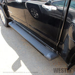 Load image into Gallery viewer, Westin SG6 Black Aluminum Running Boards 74.25in