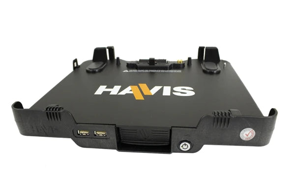 Havis Docking Station For Panasonic TOUGHBOOK 33 2-In-1 Laptop With Advanced Port Replication & Dual Pass-Thru Antenna Connections