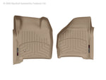 Load image into Gallery viewer, WeatherTech 99-07 Ford F250 Super Duty Crew Front FloorLiner - Tan