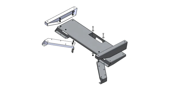 Havis 2020-2025 Ford Interceptor Utility Modular Storage Drawer Mount