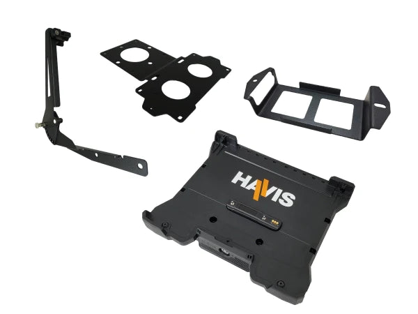 Havis Package - Docking Station For Getac B360 & B360 Pro Laptops With Pass-Thru Antenna Connections, Power Supply Mounting Brackets & Screen Support