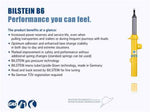 Load image into Gallery viewer, Bilstein B6 Yellow Paint / Blue Straight Boot Front Monotube Shock Absorber - 24.02in Extended L
