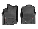 Load image into Gallery viewer, WeatherTech 2018+ Toyota Tacoma Front FloorLiner - Black (Fits Access/Double Cab)