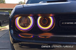 Load image into Gallery viewer, Diode Dynamics Halo Lights LED 120mm - Red Four