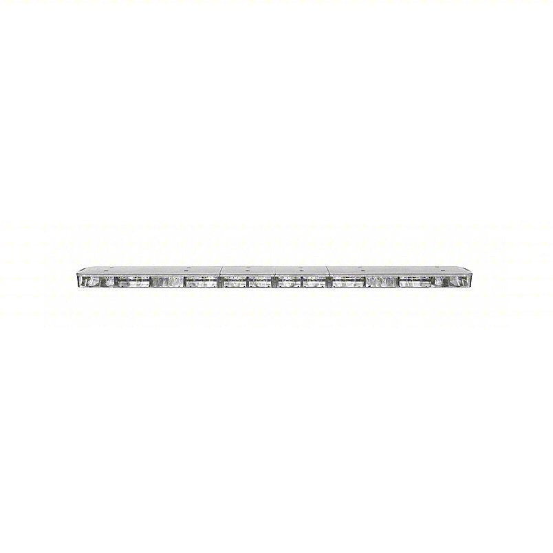 FEDERAL SIGNAL Low Profile Light Bar  Full-Size Light Bar Vehicle Light Bar Size, LED, Permanent
