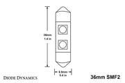 Diode Dynamics 36mm SMF2 LED Bulb - Blue (Single)