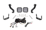Load image into Gallery viewer, Diode Dynamics SS5 Bumper LED Pod Light Kit for 2019-Present Ram Sport - White Combo