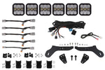 Load image into Gallery viewer, Diode Dynamics 17-20 Ford Raptor SS5 Grille CrossLink Lightbar Kit - Pro White Combo