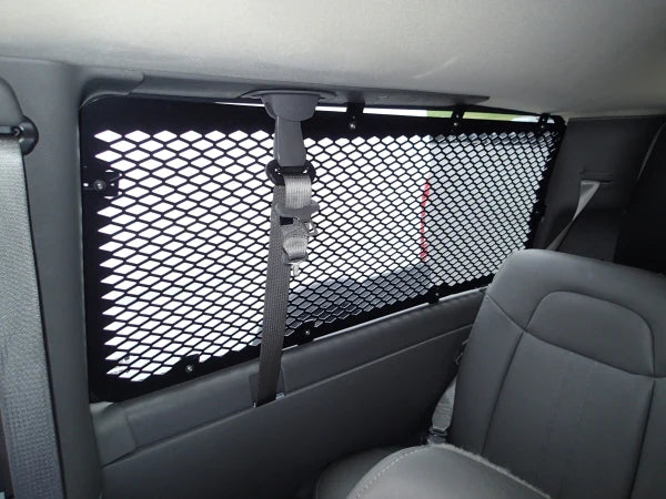 Havis Window Guard Kit, Interior-Mount for 1997-2025 Chevrolet G-Series Standard Length Van With Swing Out Side Doors