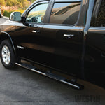 Load image into Gallery viewer, Westin 19-21 Ram 1500 Crew Cab PRO TRAXX 6 Oval Nerf Step Bars - Black