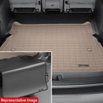 Load image into Gallery viewer, WeatherTech 21-23 GMC Yukon XL / Yukon Denali XL Seatback Cargo Liner HP w/Bumper Protector - Tan