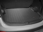 Load image into Gallery viewer, WeatherTech 13+ Hyundai Santa Fe Cargo Liners - Black