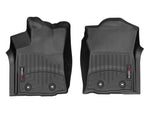 Load image into Gallery viewer, WeatherTech 2018+ Toyota Tacoma Front FloorLiner - Black (Fits Access/Double Cab)