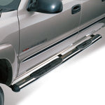 Load image into Gallery viewer, Westin 2004-2013 Chevy Silverado 1500 Crew Cab Premier Oval Nerf Step Bar Mount Kit - Black