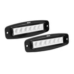 Load image into Gallery viewer, Westin Single Row 6 x 3W Bridgelux w/terminated wiring (set of 2) - Black