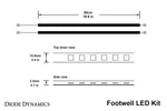 Load image into Gallery viewer, Diode Dynamics LED Footwell Kit - Blue