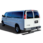 Load image into Gallery viewer, Westin Ford Transit Van 150/250/350 (Single 54in. Pass Door) Grate Steps Running Boards - Tex. Blk