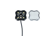 Diode Dynamics Stage Series Single Color LED Rock Light - Red Hookup (one)