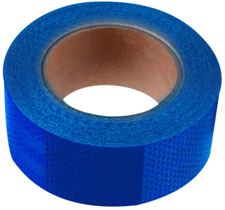 Abrams 2" in x 50' ft" Diamond Pattern Trailer Truck Conspicuity DOT Class 2 Reflective Safety Tape