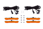 Load image into Gallery viewer, Diode Dynamics 20-21 Sierra 2500/3500 HD LED Sequential Sidemarkers - Amber Set
