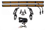 Load image into Gallery viewer, Diode Dynamics 18-21 Jeep JL Wrangler/Gladiator SS30 Bumper Bracket Kit - Amber Driving Dual