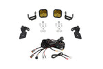 Load image into Gallery viewer, Diode Dynamics 20-Present Polaris RZR A-Pillar LED Pod Kit SS3 Pro - Yellow Combo