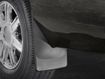 Load image into Gallery viewer, WeatherTech 2015+ Chevrolet Silverado 3500 / GMC Sierra/Sierra Denali 3500 No Drill Mudflaps - Black