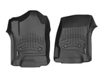 Load image into Gallery viewer, WeatherTech 2014+ Chevrolet Silverado 1500 Front FloorLiners - Black
