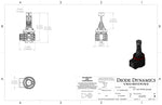 Load image into Gallery viewer, Diode Dynamics H11/H8/H9 Yellow SL2 LED Bulb (one)