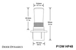 Load image into Gallery viewer, Diode Dynamics P13W HP48 LED - Cool - White (Pair)